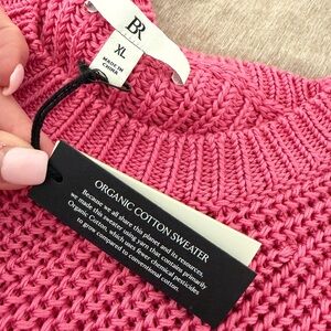 NWT $140 Banana Republic Pink Sweater